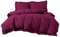 Patalynės užvalkalų komplektas PGR-01, bordo, 200 x 220 cm