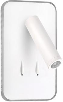 Šviestuvas sieninis CristalRecord Irena 43-125-14-100, LED, 3000 °K, 2 x 11 W