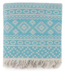 Paplūdimio rankšluostis Foutastic Cicim 192DCH1626, turkio, 90 cm x 170 cm