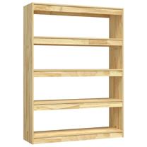 Lentyna VLX Book Cabinet/Room Divider 808218, ruda, 30 cm x 100 cm x 135.5 cm