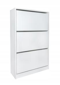 Batų lentyna 5K Home Decor 530, balta, 43 cm x 26 cm x 119 cm