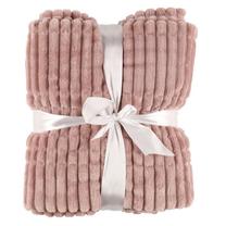 Pledas 4Living Raita 111777, rožinis, 130 cm x 170 cm