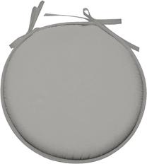 Kėdžių pagalvėlė Lovely Nelson Round, tamsiai pilka, 40 cm x 40 cm