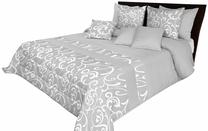 Lovatiesė NMP-023, pilka, 200 cm x 220 cm