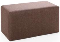 Pufas Hanah Home Uzun 825BLC1459, rudas, 80 cm x 42 cm x 40 cm