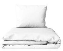 Patalynės užvalkalų komplektas Rustilė Satin, baltas, 200 x 200 cm