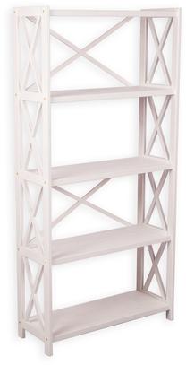 Pastatoma lentyna Felix 5, balta, 80 cm x 31 cm x 164 cm