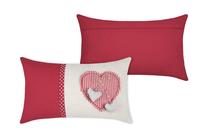 Dekoratyvinė pagalvėlė Stof Marianne, raudona/rusva, 50 cm x 30 cm