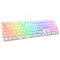 Klaviatūra Ducky One 3 Aura Cherry MX Blue, EN, balta