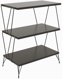 Žurnalinis staliukas Kalune Design Lazandos, antracito/juoda, 31 cm x 48 cm x 75 cm