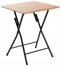 Lauko stalas OTE Cater, ąžuolo, 60 cm x 60 cm x 75 cm