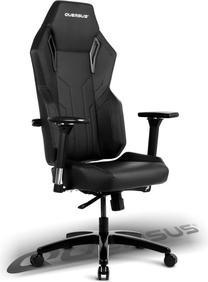 Žaidimų kėdė Quersus Vaos 502, 48 x 53 x 43 - 50 cm, juoda