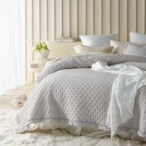 Lovatiesė Room99 Molly, šviesiai pilka, 220 cm x 240 cm