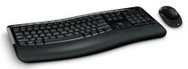 Klaviatūros ir pelės komplektas Microsoft Comfort Desktop 5050, EN, juoda, belaidė