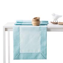 Staltiesė stačiakampė Restilo Gaia, žydra, 120 x 40 cm