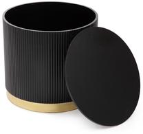 Kavos staliukas Homla TABI, juodas, 40 cm x 40 cm x 36 cm