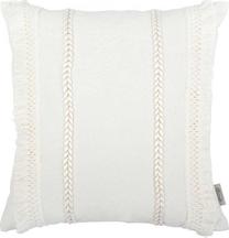 Dekoratyvinės pagalvėlės užvalkalas Boho, kreminė, 45 cm x 45 cm