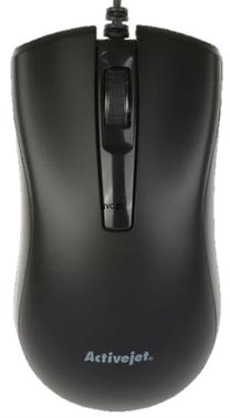 Kompiuterio pelė ActiveJet AMY-202, usb / ps/2 laidas, juoda