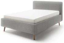 Lova pusantros vietos Mattis Hevre, 140 x 200 cm, pilka, be čiužinio