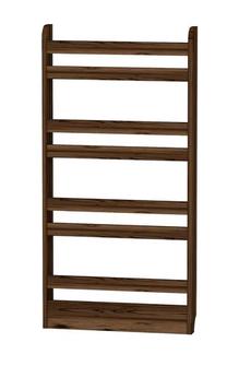 Lentyna Kalune Design Sennar 550ARN1685, tamsiai ruda, 60 cm x 10 cm x 120 cm