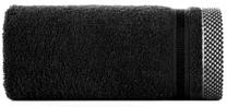 Vonios rankšluostis Abbie 11, juodas, 150 cm x 100 cm