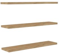 Sieninė lentyna Kalune Design Boss Sapphire, medžio, 14.5 cm x 60 cm x 1.8 cm