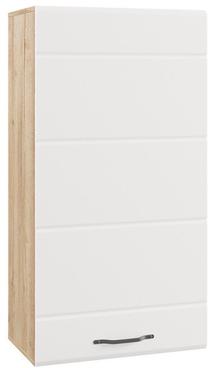 Spintelė MN Asti AŠP 600.1, ąžuolo/balta, 35 cm x 60 cm x 115.5 cm
