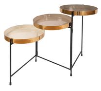 Kavos staliukas Kayoom Morrison 125, kreminė, 30.5 cm x 96.5 cm x 60.5 cm