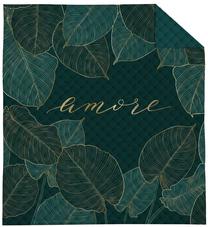 Lovatiesė NHL-048, aukso/turkio/žalia, 170 cm x 210 cm