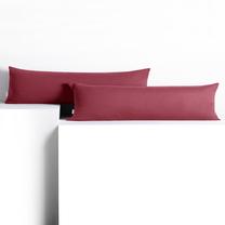 Pagalvės užvalkalas Restilo Amber, rožinė, 145 cm x 20 cm, 2 vnt.