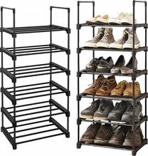 Batų lentyna Songmics, juoda, 30 cm x 45 cm x 106 cm