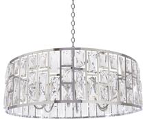 Krištolinis sietynas kabinamas Cosmo Light Kiev II, E14, 6 x 40 W