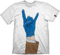 Marškinėliai, universalus Gaya Entertainment Payday 2 Devil Horns, mėlyna/balta, L