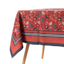 Staltiesė stačiakampė Amadeus Anjali, mėlyna/balta/raudona, 150 x 300 cm