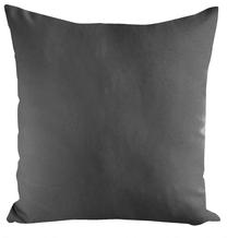 Dekoratyvinės pagalvėlės užvalkalas JMO-02, tamsiai pilka, 45 cm x 45 cm