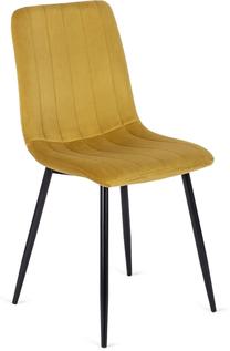 Valgomojo kėdė Ibis, garstyčių, 53 cm x 43 cm x 90 cm