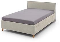 Lova pusantros vietos Fun, 120 x 200 cm, smėlio, be čiužinio, su grotelėmis