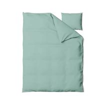 Patalynės užvalkalų komplektas Rustilė Satin, mėlynas, 200 x 200 cm