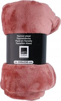 Pledas Articasa, koralinė, 200 cm x 150 cm