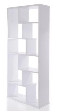 Pastatoma lentyna Kalune Design Serra 788DEC3622, balta, 29.5 cm x 90 cm x 183.6 cm