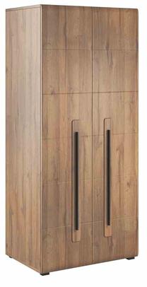 Spinta Helvetia Tulsa WM 18, ąžuolo, 90 cm x 59.8 cm x 203.6 cm