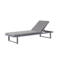 Gultas Domoletti CL-23-9 SUN LOUNGER, pilkas, 195 cm x 63 cm x 26 cm