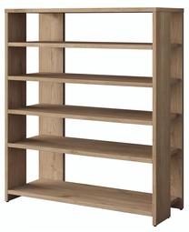 Batų lentyna Kalune Design EB102 - 2202, riešuto, 30 cm x 80 cm x 91.8 cm