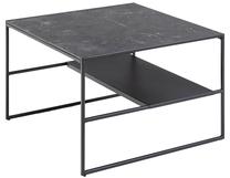 Kavos staliukas Infinity, juodas, 70 cm x 70 cm x 45 cm