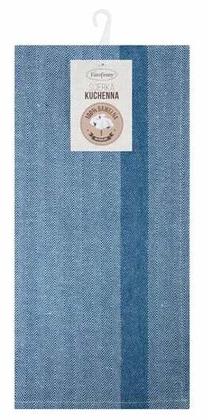 Virtuvinis rankšluostis Olivia 11, mėlynas, 70 cm x 50 cm