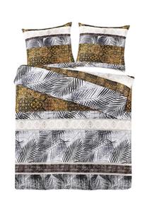 Patalynės užvalkalų komplektas Kenda Sand Jane 125, baltas/juodas/geltonas, 200 x 240 cm