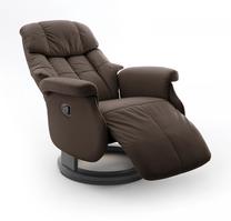 Atlošiamas krėslas MC Akcent Calgary Comfort L, rudas, 86 cm x 77 cm x 111 cm