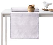 Staltiesės ir stalo takelio rinkinys stačiakampė Restilo Vesta, alyvinė, 115 x 250 cm, 35 x 250 cm, 2 vnt.