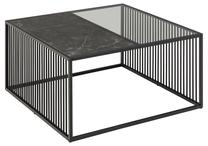 Kavos staliukas Strington Izmir, juodas, 80 cm x 80 cm x 40 cm