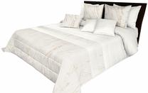 Lovatiesė NMO-055A, kreminė/šampano/smėlio, 240 cm x 240 cm